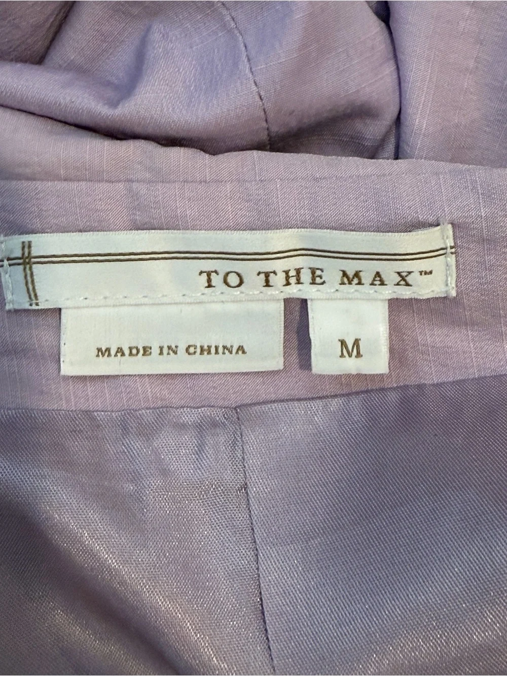 Lavender Belted Trench Coat Medium Pastel Spring Summer Jacket Lilac
